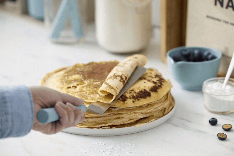 Rosti Emma Schmaler Pfannenwender 33 cm, Nordic Green