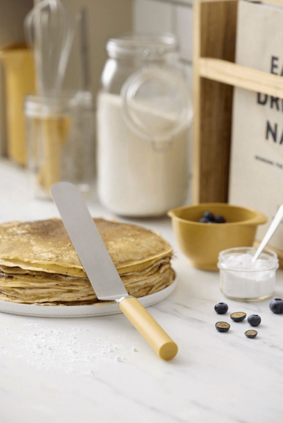 Rosti Emma Schmaler Pfannenwender 33 cm, Curry