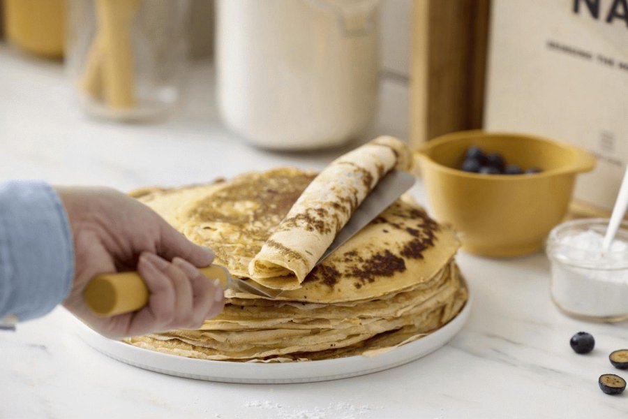 Rosti Emma Schmaler Pfannenwender 33 cm, Curry