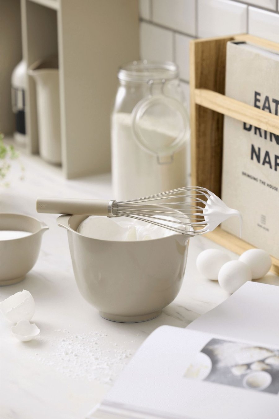 Rosti Emma Schneebesen 27 cm, Humus