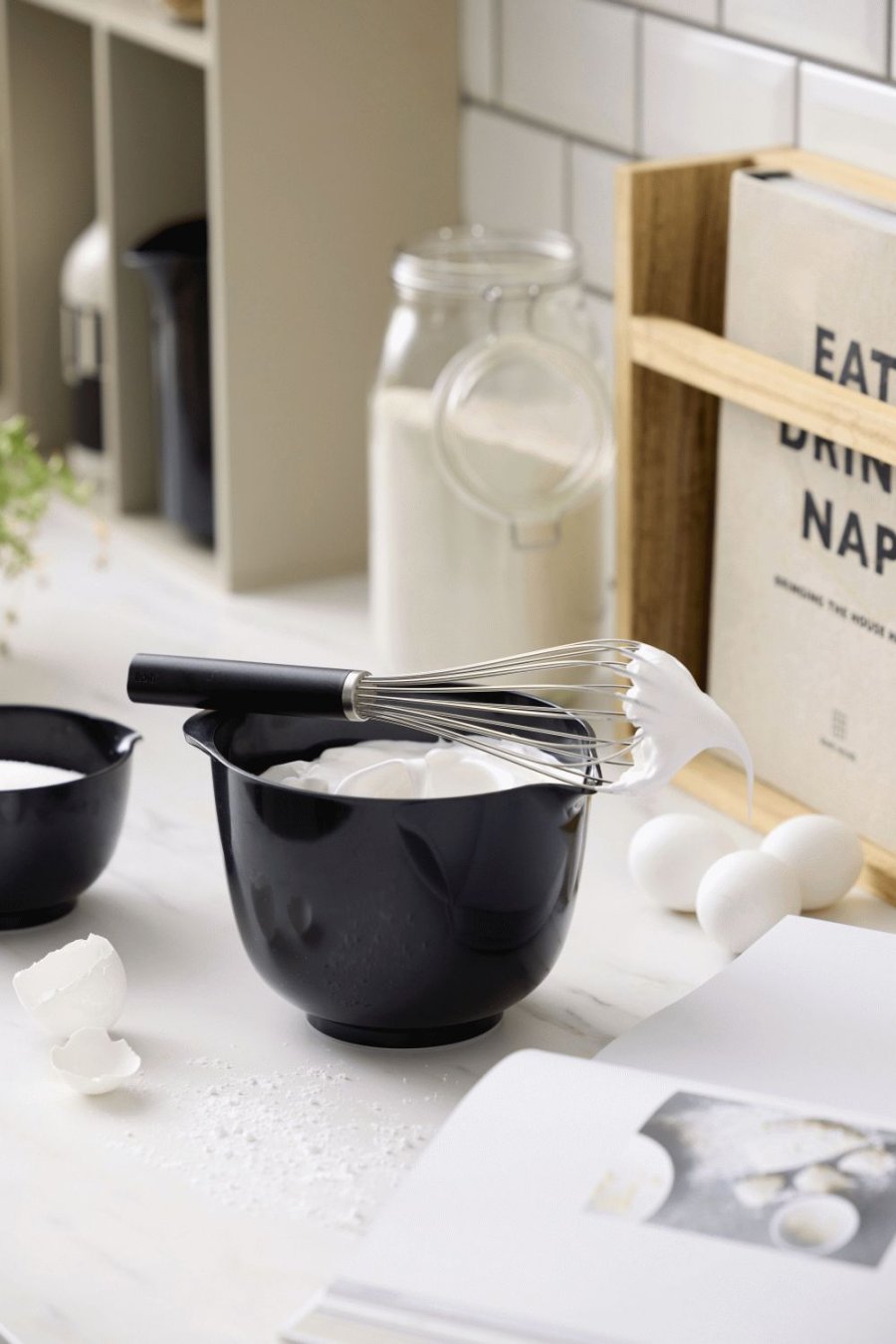 Rosti Emma Schneebesen 27 cm, Schwarz