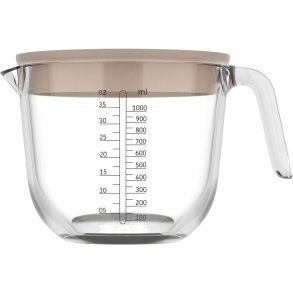 Mepal Chef It Messkanne 1 L, Chalk
