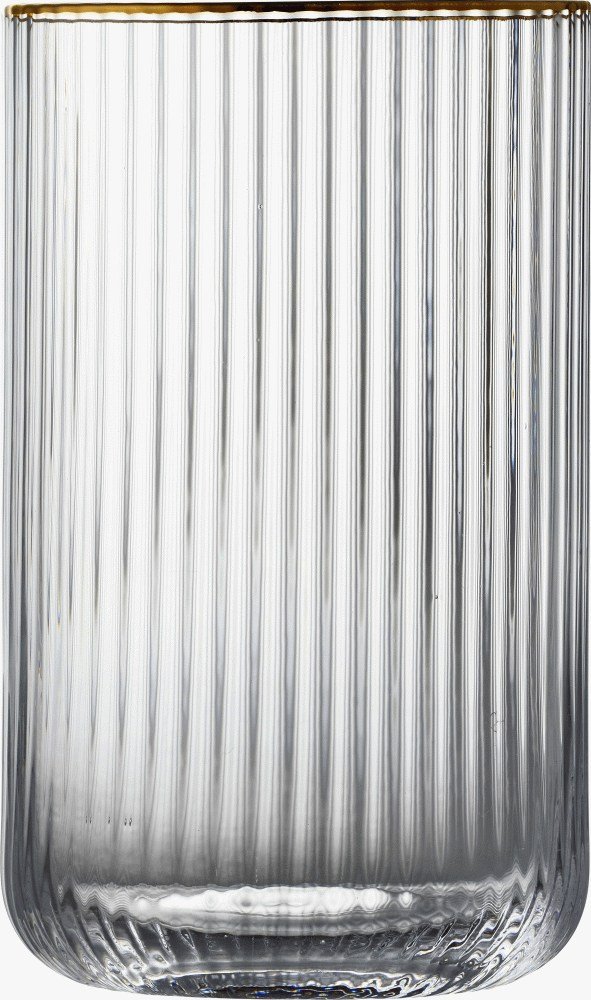 Lyngby Glas Palermo Gold Highball Glas 4 stk. 50 cl