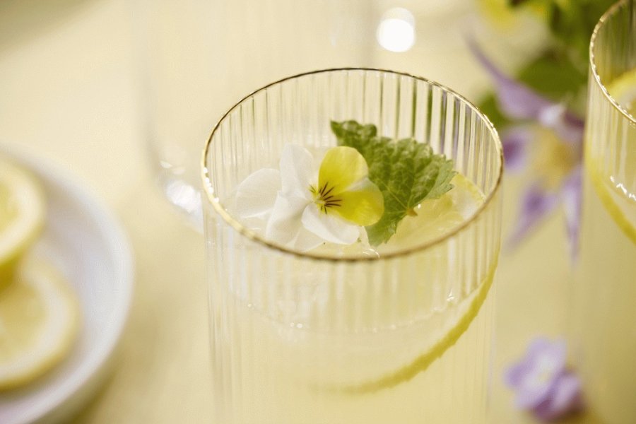 Lyngby Glas Palermo Gold Highball Glas 4 stk. 50 cl