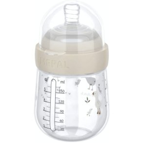 Mepal Mio Schnullerflasche 165 ml, Little Goose