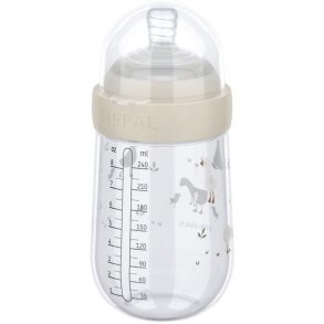 Mepal Mio Schnullerflasche 240 ml, Little Goose