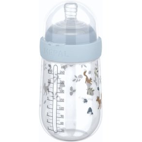 Mepal Mio Schnullerflasche 240 ml, Forest Friends