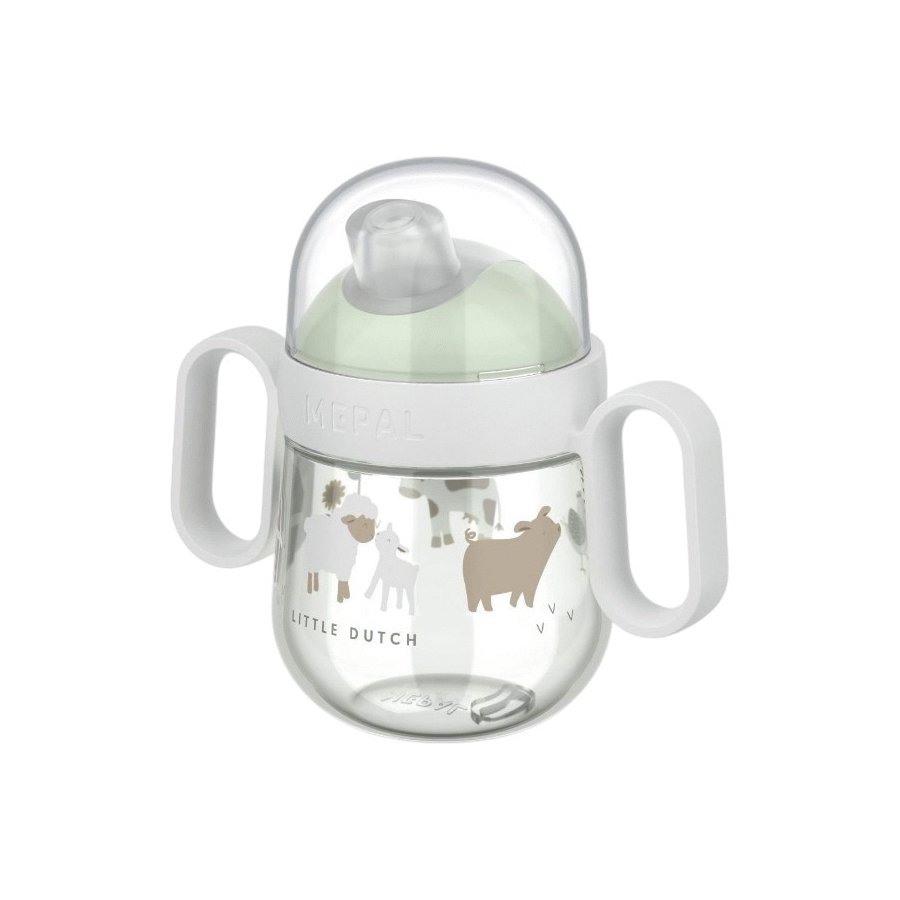 Mepal Mio Babykrus Drypfri 200 ml, Little Farm