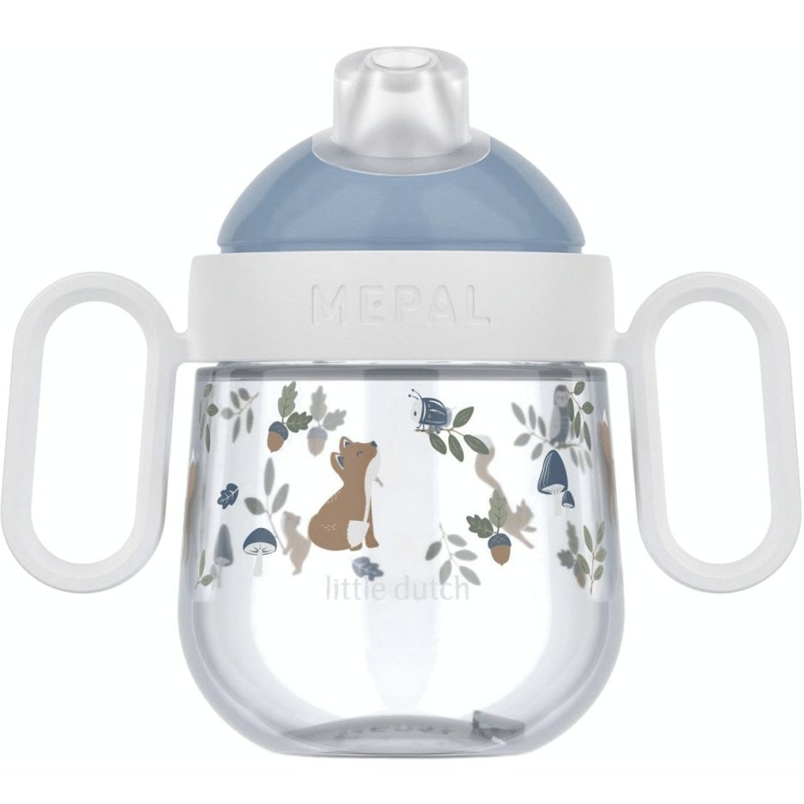 Mepal Mio Babykrus Drypfri 200 ml, Forest Friends