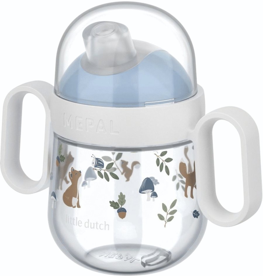 Mepal Mio Babykrus Drypfri 200 ml, Forest Friends