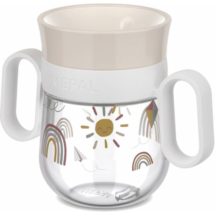 Mepal Mio Begynderkop 200 ml, Sunshine & Rainbow