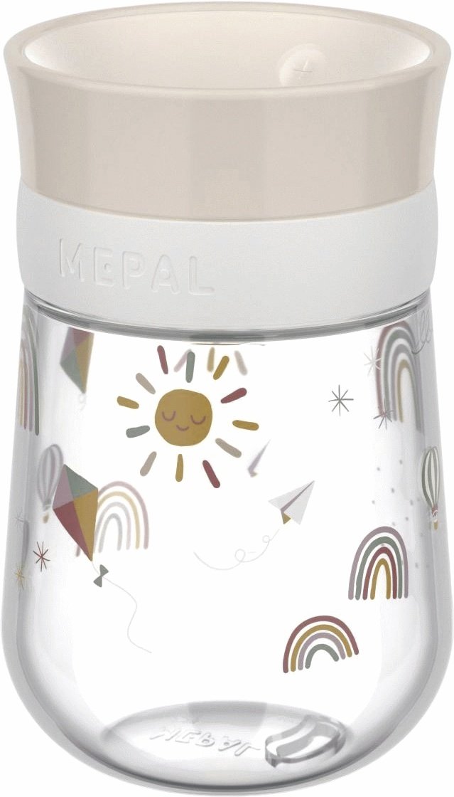 Mepal Mio Begynderkop 300 ml, Sunshine & Rainbow