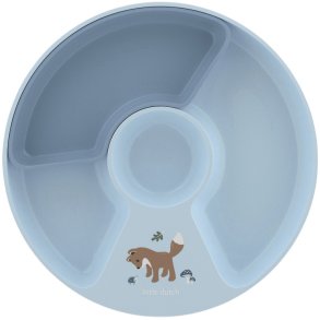 Mepal Mio Kinderteller mit Unterteilung 20 cm, Forest Friends