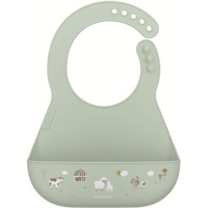 Mepal Mio Lätzchen 21x29,8 cm, Little Farm