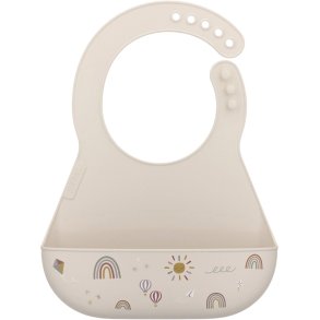 Mepal Mio Lätzchen 21x29,8 cm, Sunshine & Rainbow