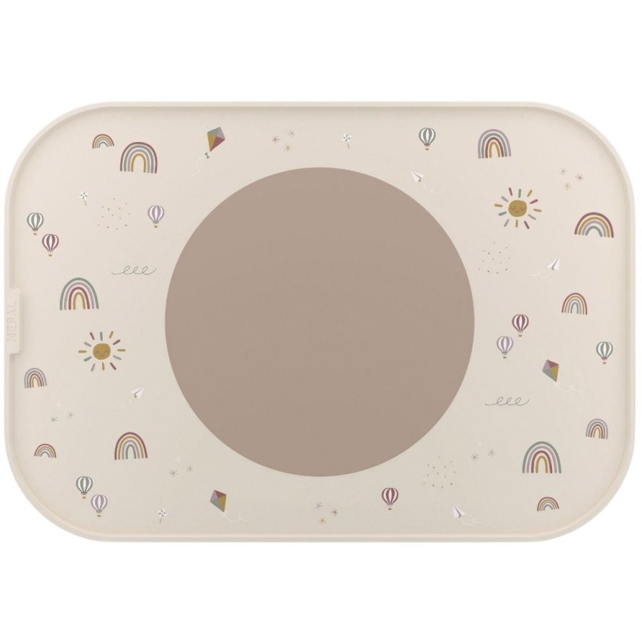 Mepal Mio Dkkeserviet 27,9x39,8 cm, Sunshine & Rainbow