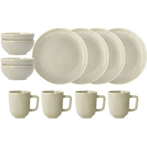 Villa Collection Shoku Brunch-Set 12-teilig, Soft Beige