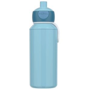 Mepal Popup Campus Trinkflasche 400 ml, Cool Blue