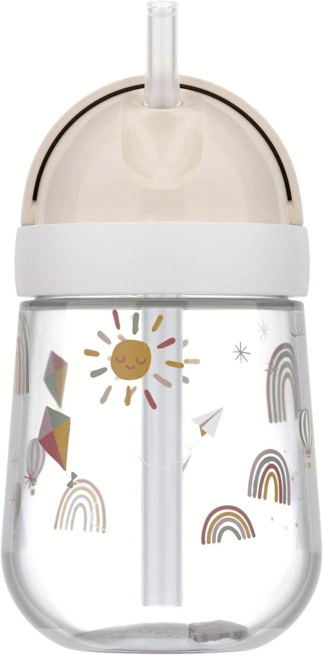 Mepal Mio Brnekrus m. Sugerr 300 ml, Sunshine & Rainbow