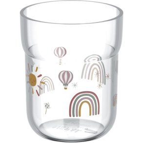 Mepal Mio Kinderglas 250 ml, Sunshine & Rainbow