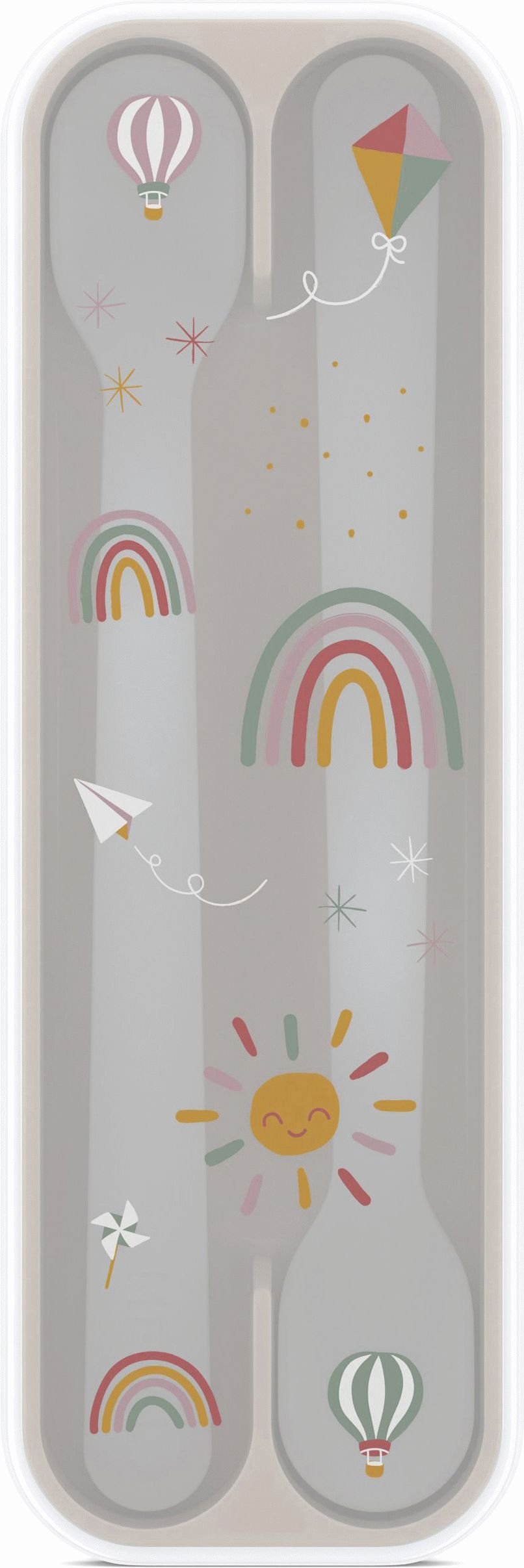 Mepal Mio Madeske 2 stk, Sunshine & Rainbow