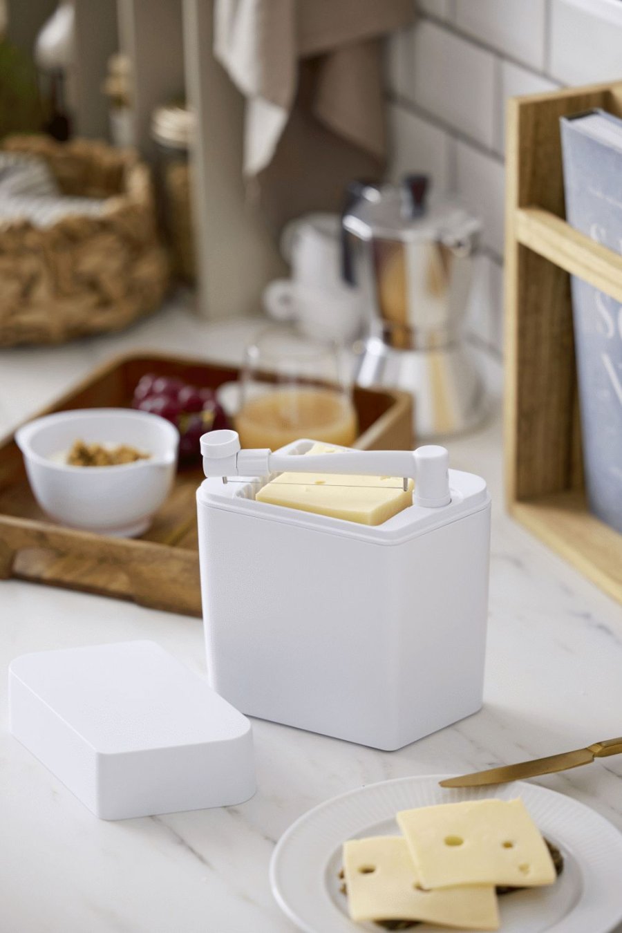 Rosti Classic Osteboks 16,5x10 cm, Hvid