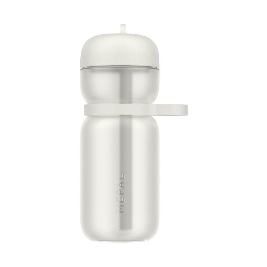Mepal Active Flip Trinkflasche 600 ml, Ceramic White