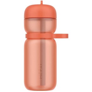 Mepal Active Flip Trinkflasche 600 ml, Peach Orange