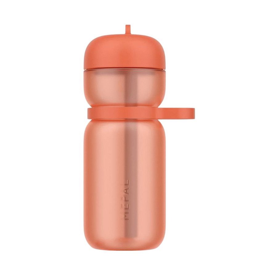 Mepal Active Flip Trinkflasche 600 ml, Peach Orange