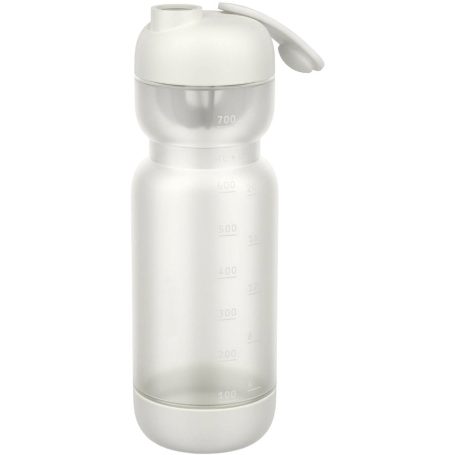 Mepal Active Shake Sportflasche 800 ml, Ceramic White