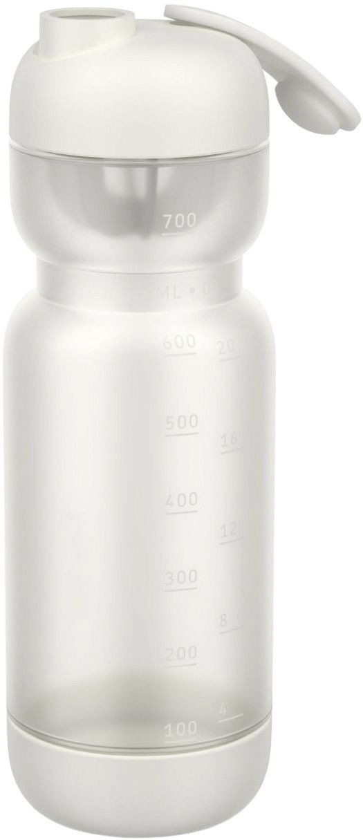 Mepal Active Shake Sportflasche 800 ml, Ceramic White