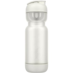 Mepal Active Shake Sportflasche 800 ml, Ceramic White
