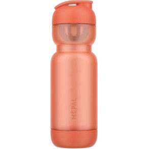 Mepal Active Shake Sportflasche 800 ml, Peach Orange