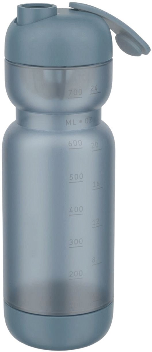 Mepal Active Shake Sportflasche 800 ml, Frost Blue