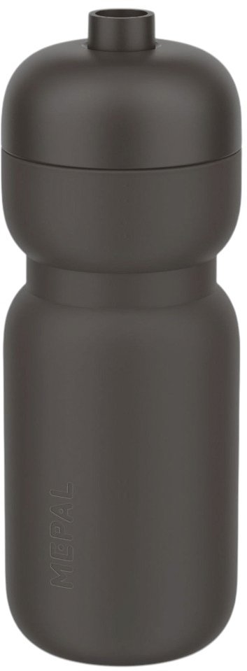 Mepal Active Squeeze Sportflasche 600 ml, Graphite Black
