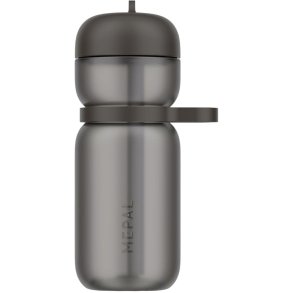 Mepal Active Flip Trinkflasche 600 ml, Graphite Black