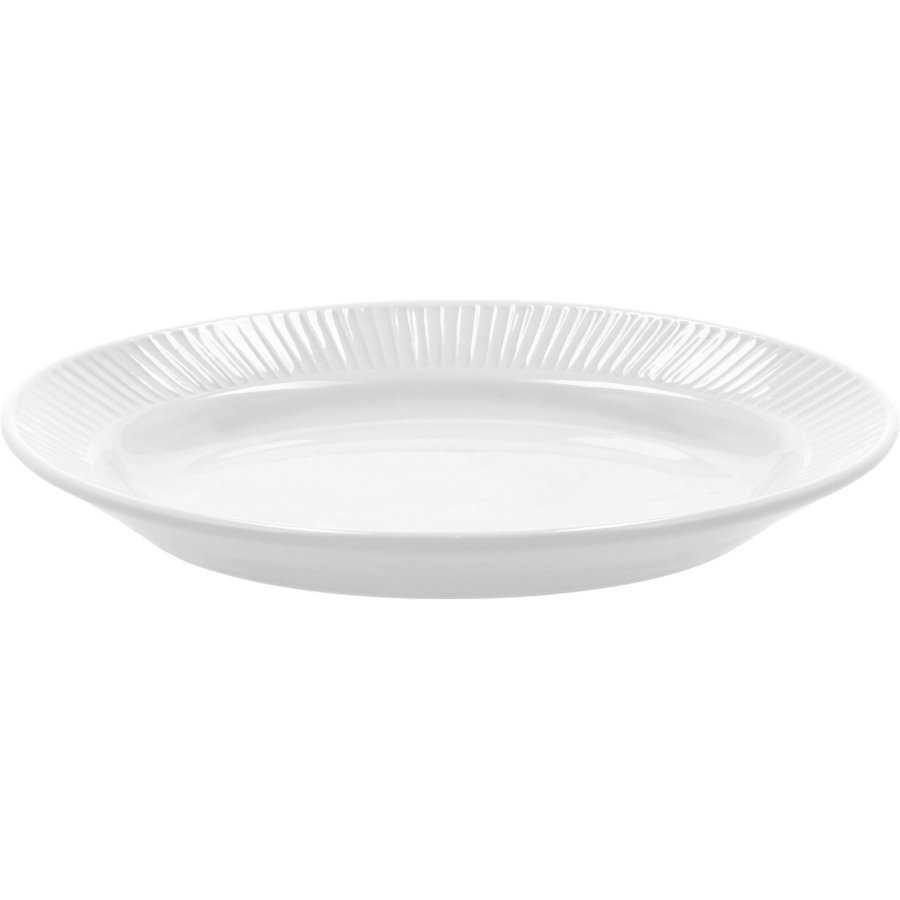 Pillivuyt Pliss Servierplatte 22,5x15,5 cm, Wei