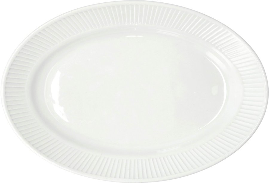 Pillivuyt Pliss Servierplatte 28x19 cm, Wei