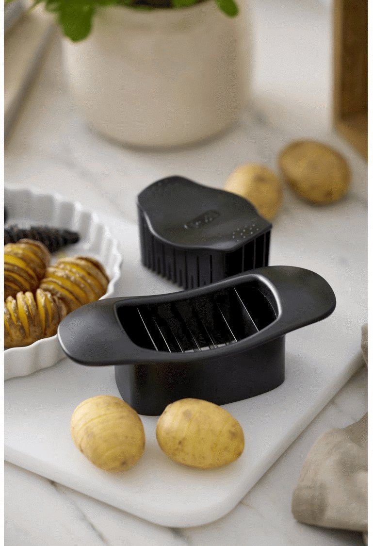 Rosti Classic Hasselback-skrer 19,2 cm, Sort