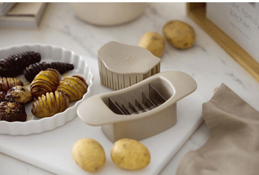 Rosti Classic Hasselback-skrer 19,2 cm, Humus