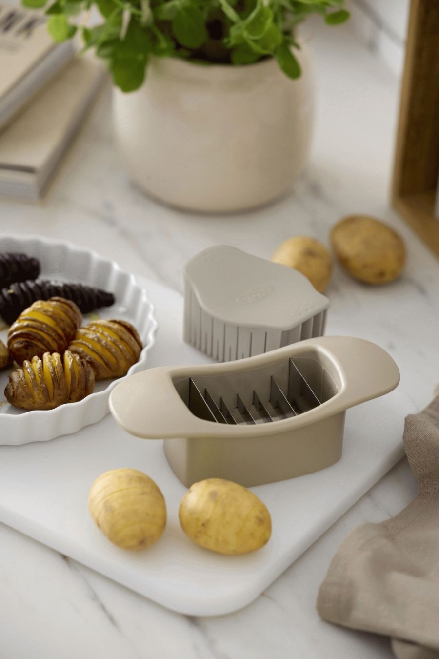 Rosti Classic Hasselback-sk�rer 19,2 cm, Humus