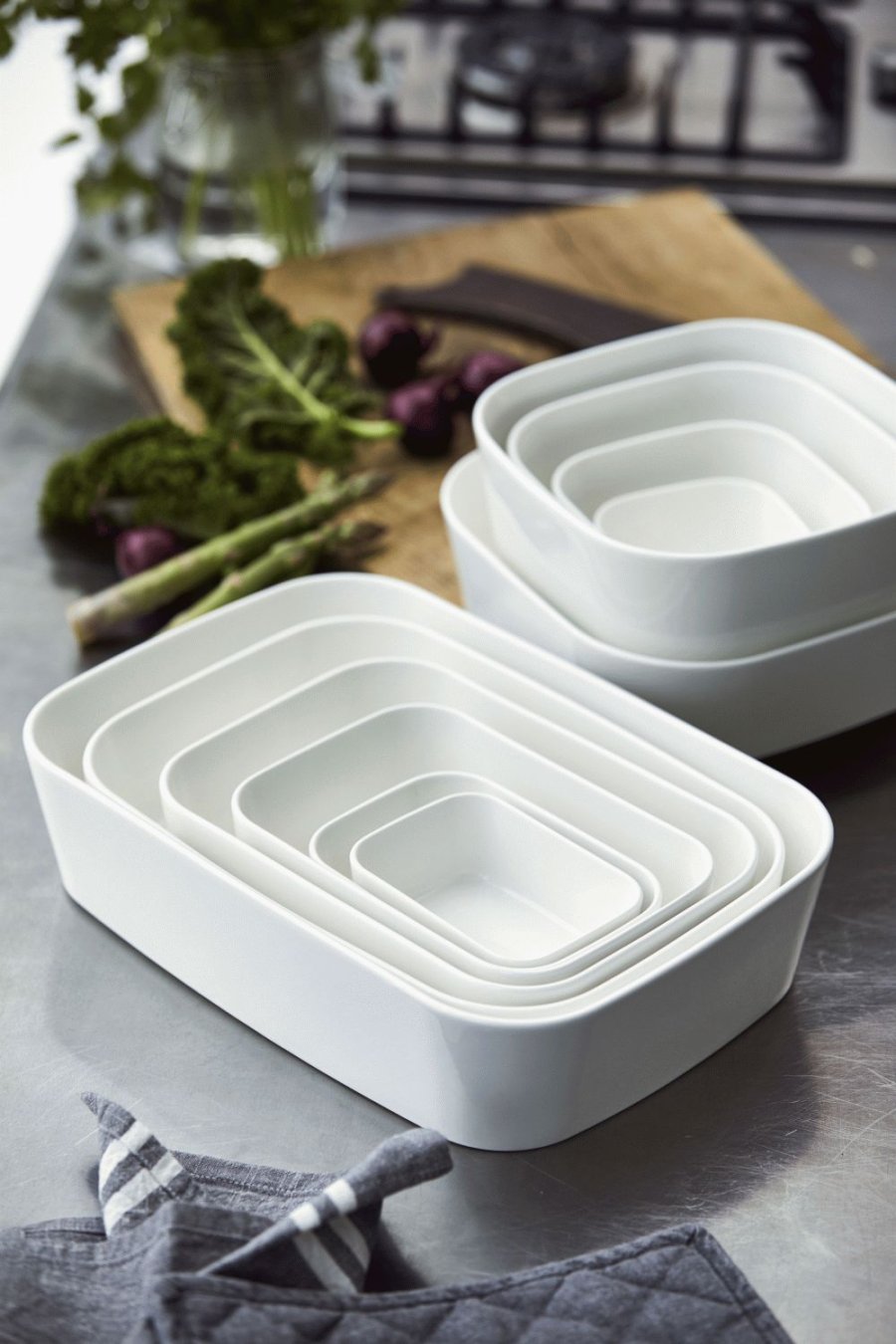 Rosti Modula Fad 12,5x9 cm, Hvid