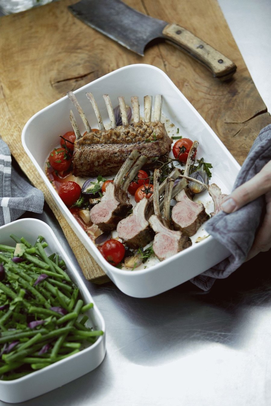 Rosti Modula Fad 25x18 cm, Hvid