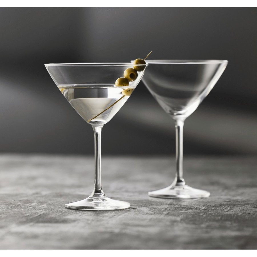 Lyngby Glas Juvel Martiniglas 4 stk. 28 cl
