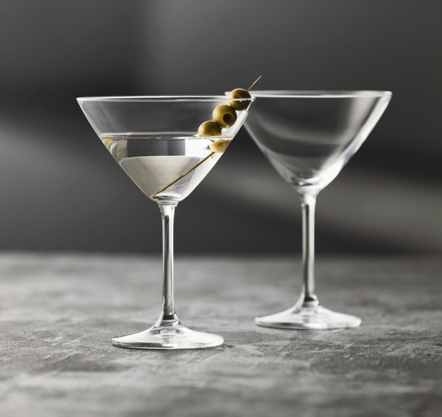 Lyngby Glas Juvel Martiniglas 4 stk. 28 cl