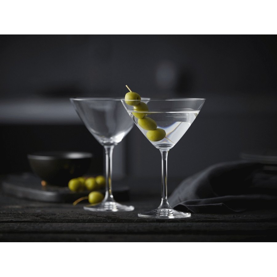 Lyngby Glas Juvel Martiniglas 4 stk. 28 cl