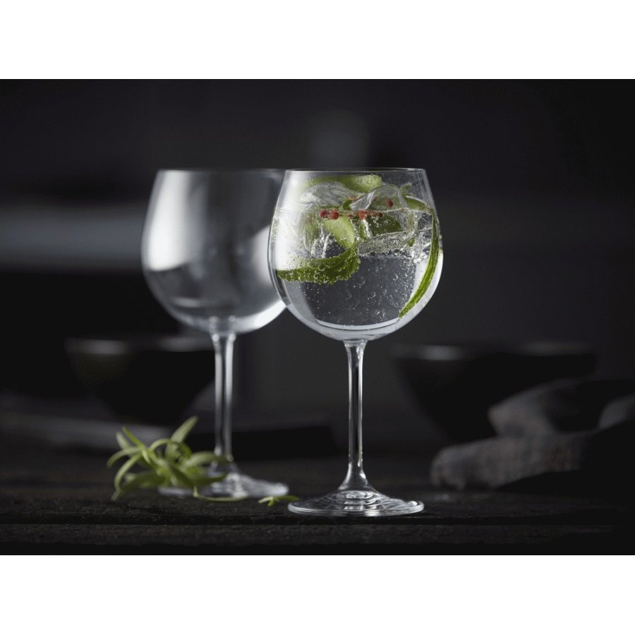 Lyngby Glas Juvel Gin & Tonic Glas 4er Set 57 cl