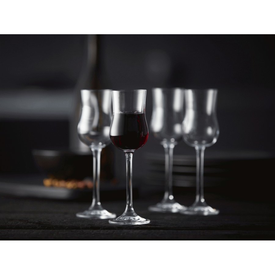 Lyngby Glas Juvel Portvin/Grappa 6 stk. 9 cl