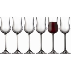 Lyngby Glas Juvel Portvin/Grappa 6 stk. 9 cl
