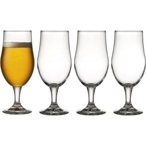 Lyngby Glas Juvel Bierglas 4er Set 49 cl